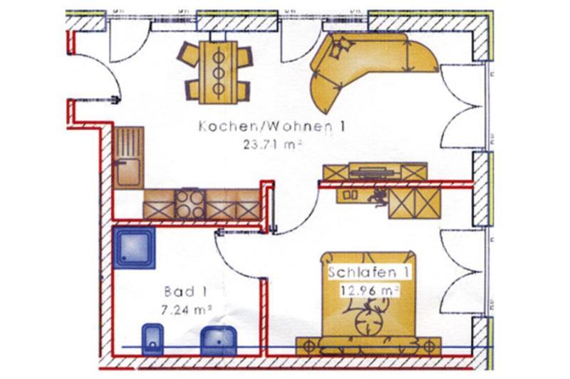 Caseti 5_ Ferienwohnungen _ Rothen Oberdachstetten Buitenkant foto